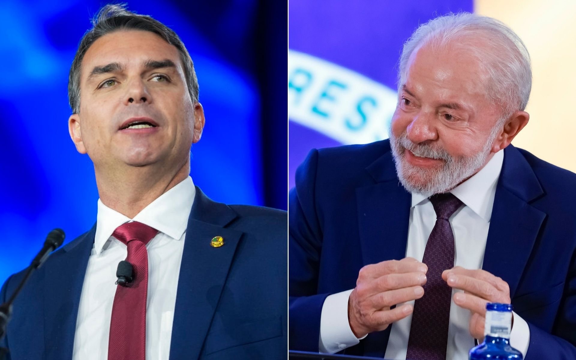Genial/Quaest: Lula fica à frente de Flávio Bolsonaro no 2º turno, mas em empate técnico