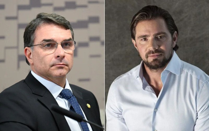 Flávio Bolsonaro e Daniel Vorcaro | abc+