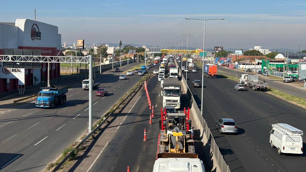 BR-116: Motoristas enfrentam mais um dia de lentid&atilde;o entre S&atilde;o Leopoldo e Novo Hamburgo