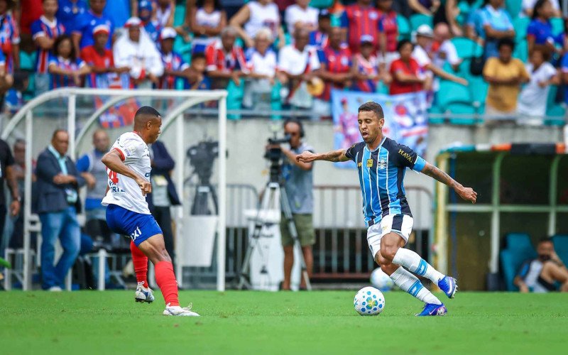 Grêmio e Bahia terminaram a partida em 1 a 1 na Fonte Nova  | abc+