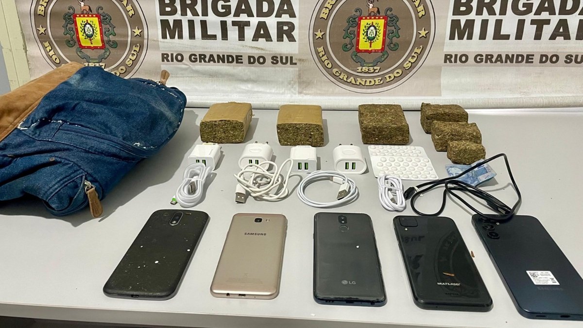 Tadalafila, drogas e celulares: Homem &eacute; preso ao tentar arremessar itens em pres&iacute;dio da regi&atilde;o