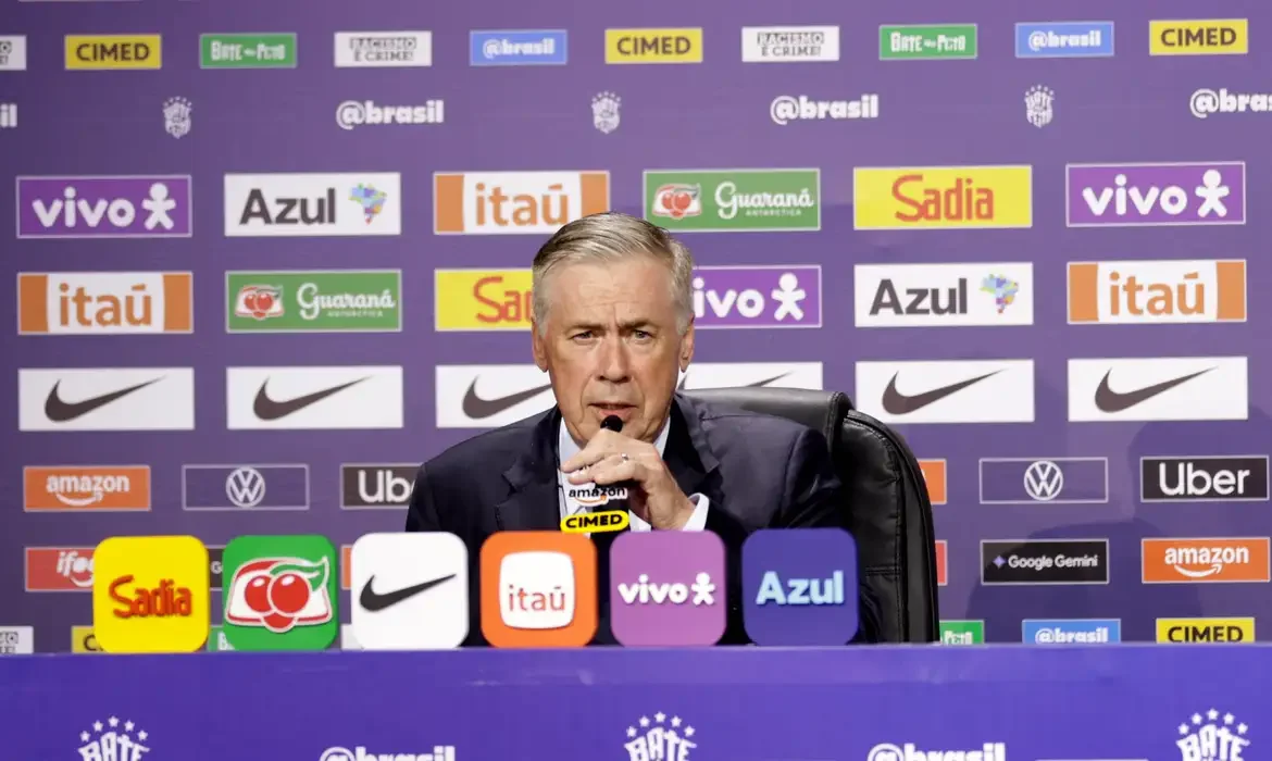 Ancelotti confirma permanência de Neymar e garante que atacante lesionado não será substituído para Copa do Mundo