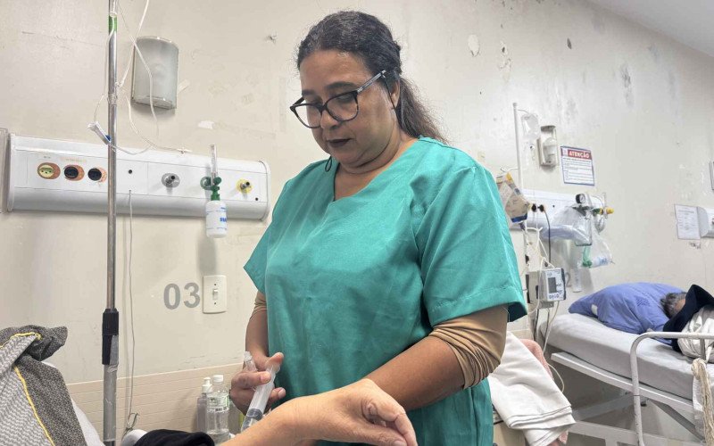 Técnica em enfermagem Iara Pereira, do Hospital Municipal | abc+
