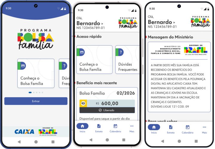 O que muda no app do Bolsa Fam&iacute;lia? Vers&atilde;o atualizada do aplicativo tem novas funcionalidades a partir de hoje