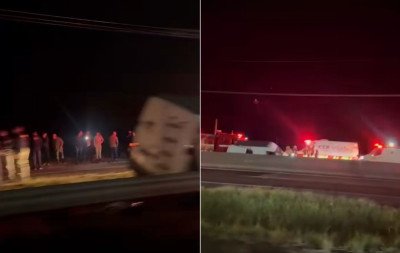Motorista é atropelado por motorhome ao sair do carro: Homem de Novo Hamburgo morreu na BR-101