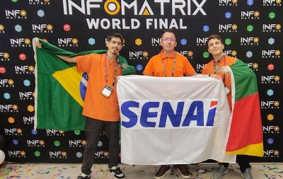 Alunos do Senai São Leopoldo são premiados na Romênia