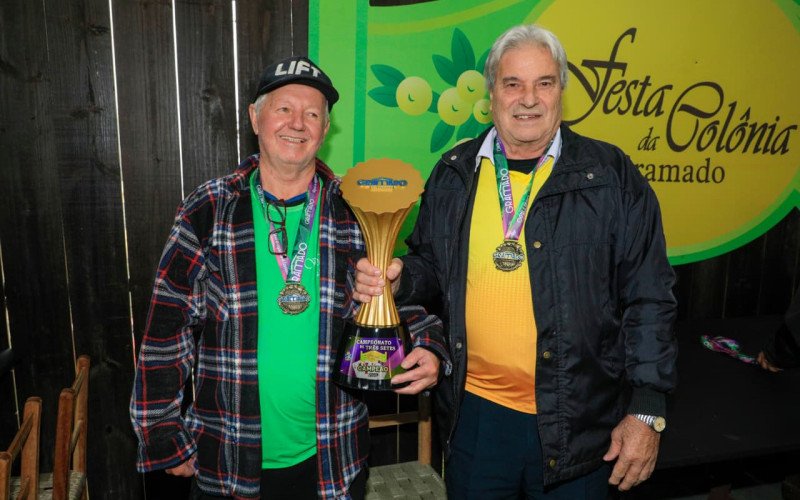 Campeão de 3 Setes na Festa da Colônia
