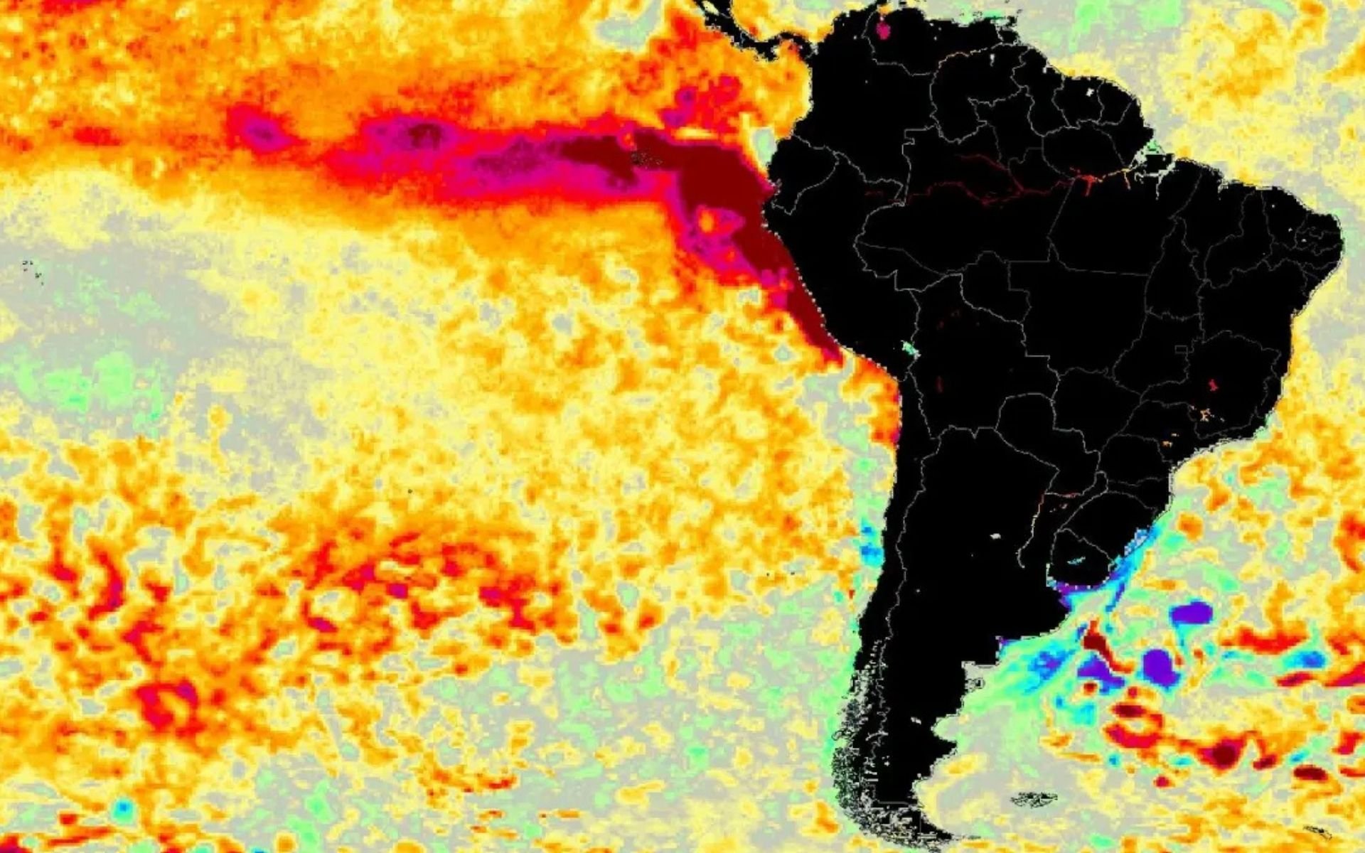 Pac&iacute;fico atinge marca de El Ni&ntilde;o pela primeira vez sob novo crit&eacute;rio da NOAA; entenda quando o fen&ocirc;meno &eacute; declarado
