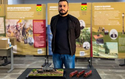 Exposição de ferromodelismo é atração no Museu do Trem até dia 23
