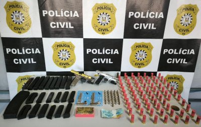 Adolescente de 14 anos investigado por homicídio é encontrado com duas armas e 181 munições em São Leopoldo