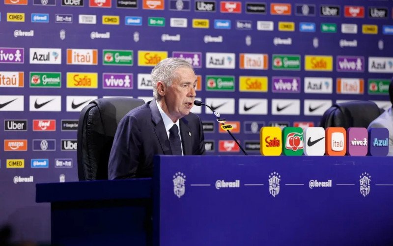 Anúncio dos 26 jogadores da seleção brasileira foi feito pelo técnico Ancelotti nesta semana | abc+