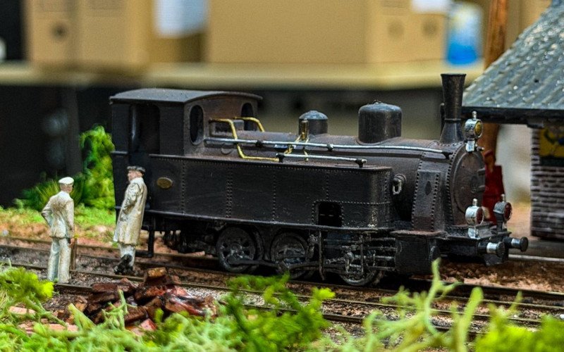 Uma exposição especial de ferromodelismo do artista Tiago Silva, dentro da programação da Semana dos Museus, é destaque no Museu do Trem