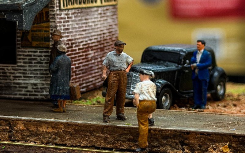 Uma exposição especial de ferromodelismo do artista Tiago Silva, dentro da programação da Semana dos Museus, é destaque no Museu do Trem