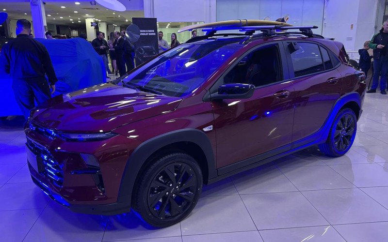 Lançamento da Chevrolet, SUV Sonic foi apresentado na noite desta quarta-feira (20) na SInoscar Novo Hamburgo e nas outras sete lojas da marca simultaneamente