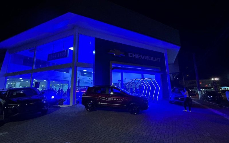 Lançamento da Chevrolet, SUV Sonic foi apresentado na noite desta quarta-feira (20) na SInoscar Novo Hamburgo e nas outras sete lojas da marca simultaneamente