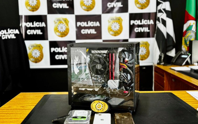 Materiais apreendidos passarão por análise do Instituto Geral de Perícias (IGP) | abc+