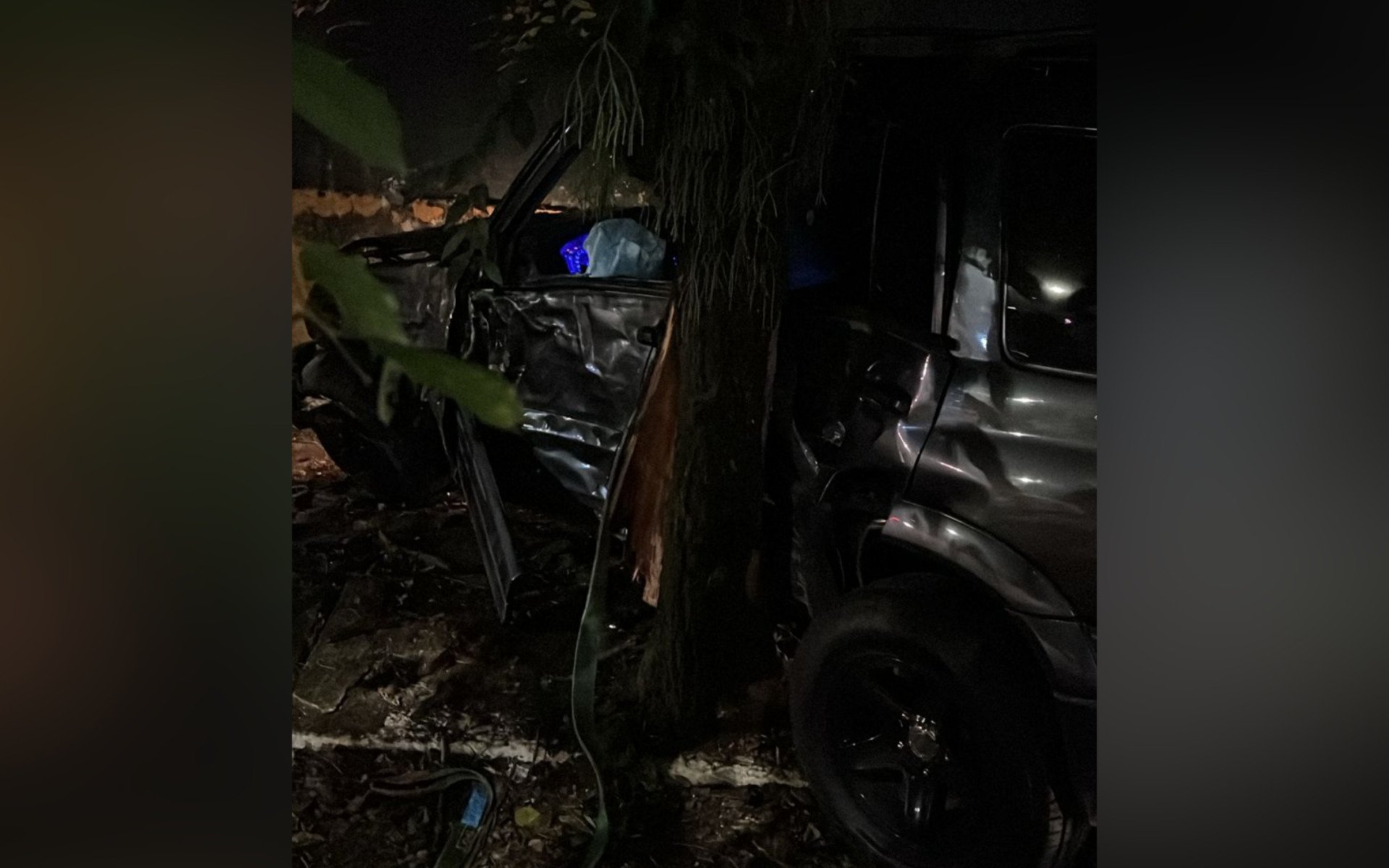Acidente aconteceu na noite da última terça-feira