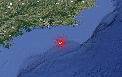 Segundo tremor de terra em 48 horas é registrado na costa brasileira; especialista explica o fenômeno