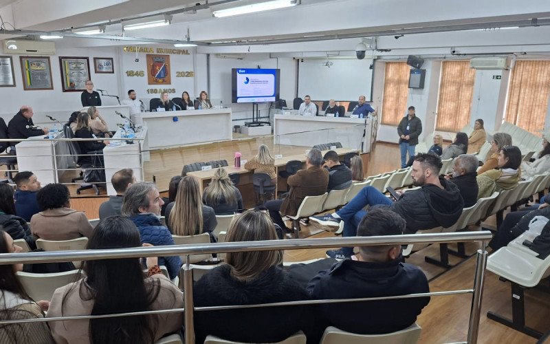 Apresentação do 32.º Boletim Socioeconômico Trimestral na Câmara de Vereadores