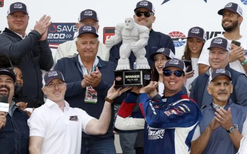Kyle Busch tinha 41 anos | abc+