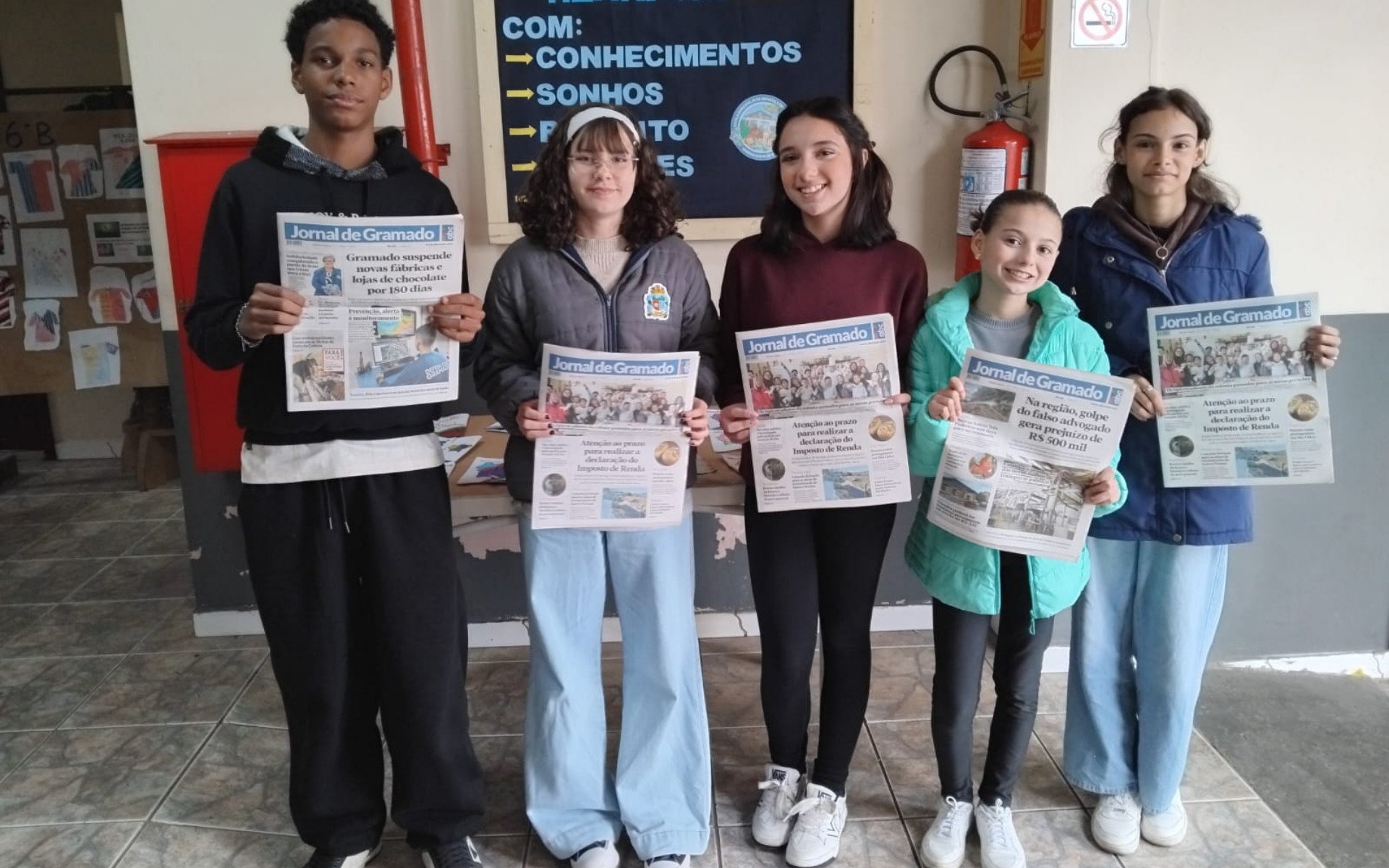 Estudantes de Gramado fazem releituras de clássicos infantis em projeto de Língua Portuguesa | abc+