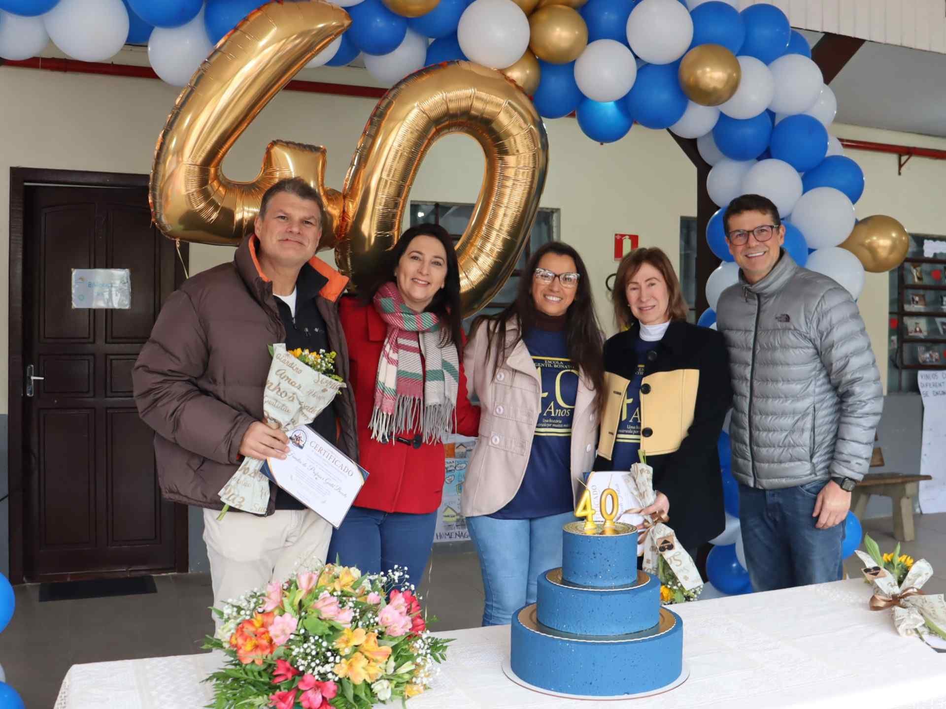 Escola Gentil Bonato em Gramado celebra 40 anos com homenagens