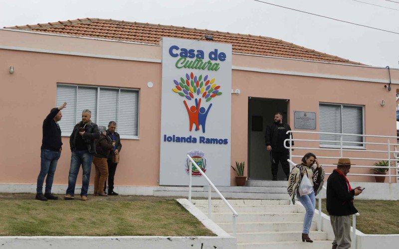 Inauguração da Casa de Cultura Viva Iolanda Ramos