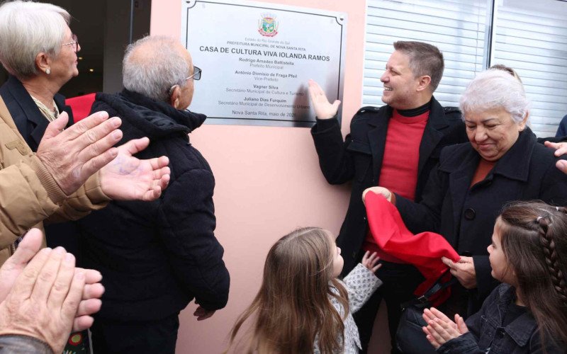 Inauguração da Casa de Cultura Iolanda Ramos