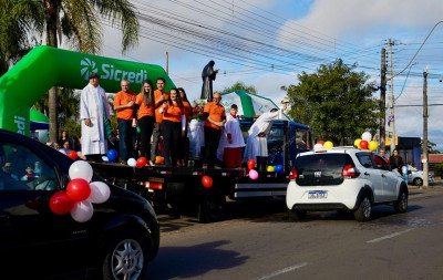 Procissão Motorizada reúne fiéis em mais um ato de fé em Nova Santa Rita
