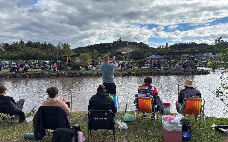 2ª edição do Pesca no Parque reuniu mais de duas mil pessoas em Presidente Lucena neste domingo (24)