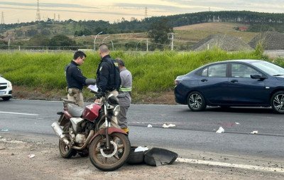 BR-116: Morre motociclista envolvido em acidente com BMW e caminhão betoneira em Novo Hamburgo