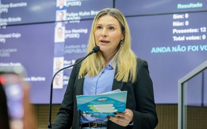 Daia Hanich (MDB) foi contrária projeto de lei que reduz participação da Câmara de Vereadores a partir do superávit no município | abc+