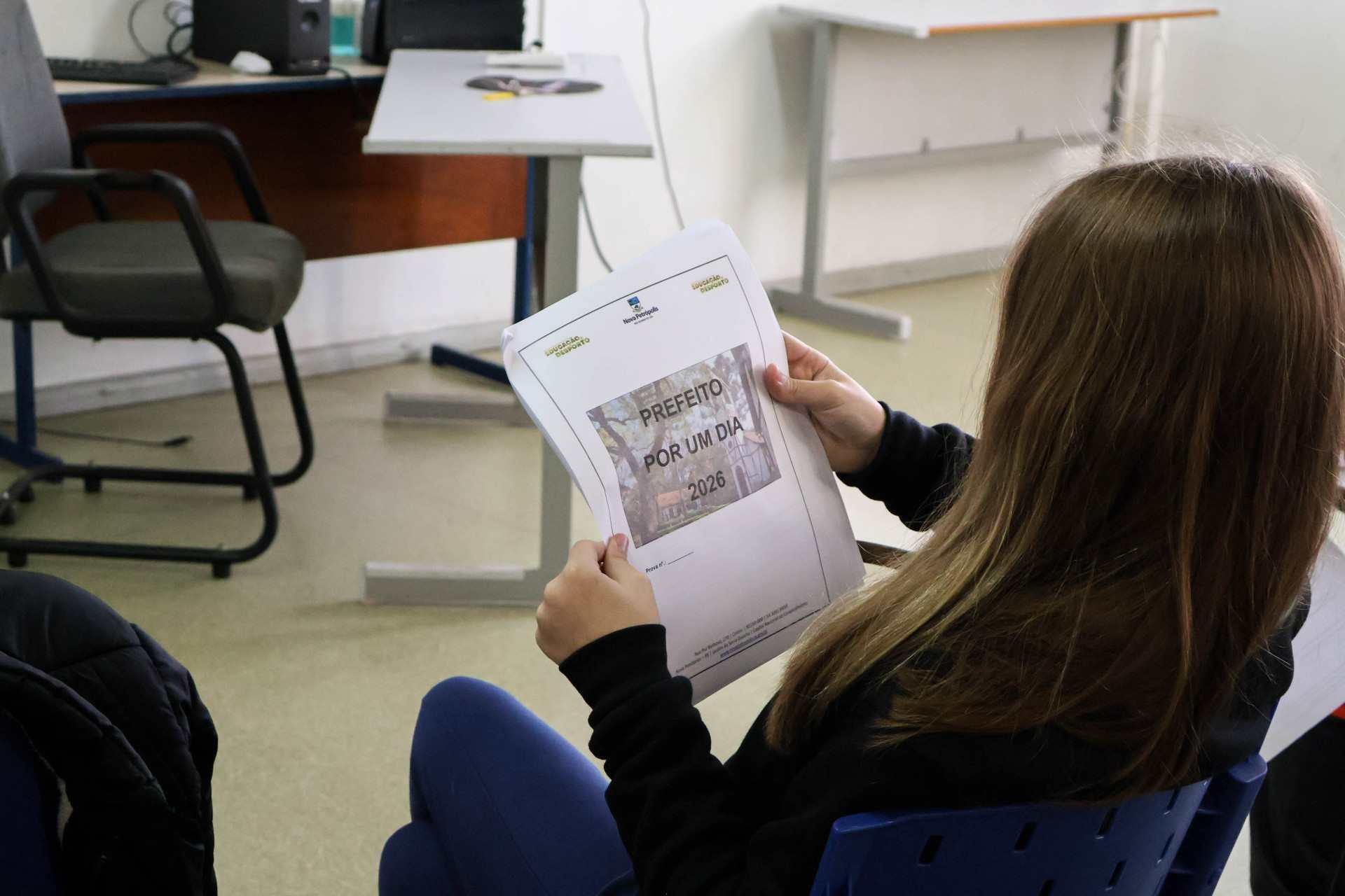 Estudantes do 4º ano de Nova Petrópolis participam do concurso “Prefeito por um dia”; saiba mais