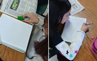 Jornal na Sala de Aula: Oficina de escrita criativa na Escola Presidente Vargas