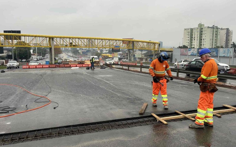 Primeira parte da construção da passagem inferior do bairro Primavera deve ser concluída ainda nesta semana