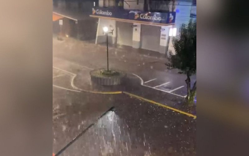 ueda de granizo e chuva forte em cidades do RS entre a segunda e esta terça | abc+