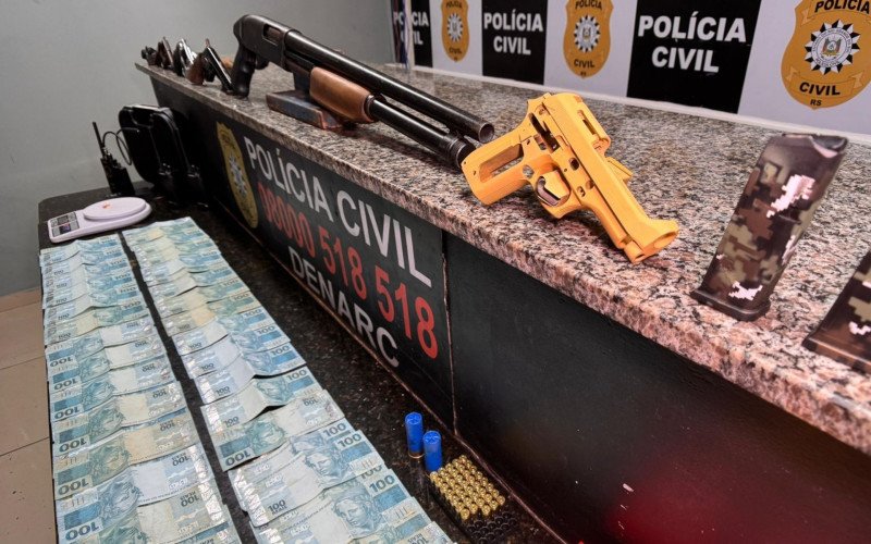 Operação da Polícia Civil prende grupo criminoso que atuava em imóveis no bairro Santo Afonso, em Novo Hamburgo