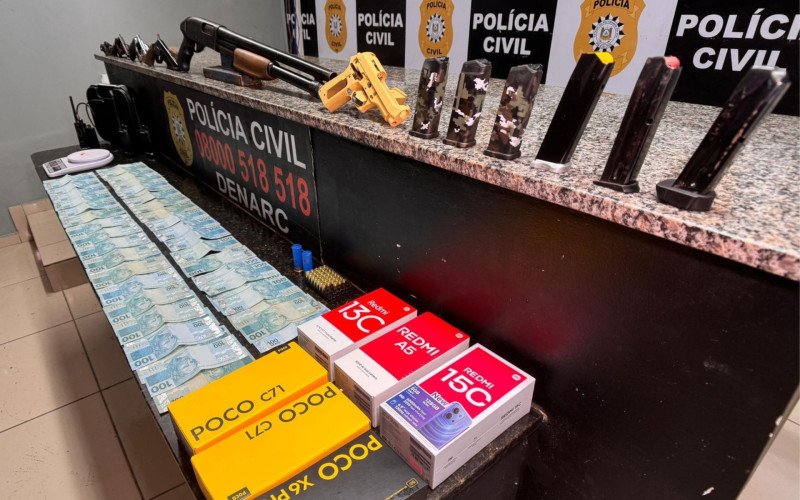 Operação da Polícia Civil prende grupo criminoso que atuava em imóveis no bairro Santo Afonso, em Novo Hamburgo