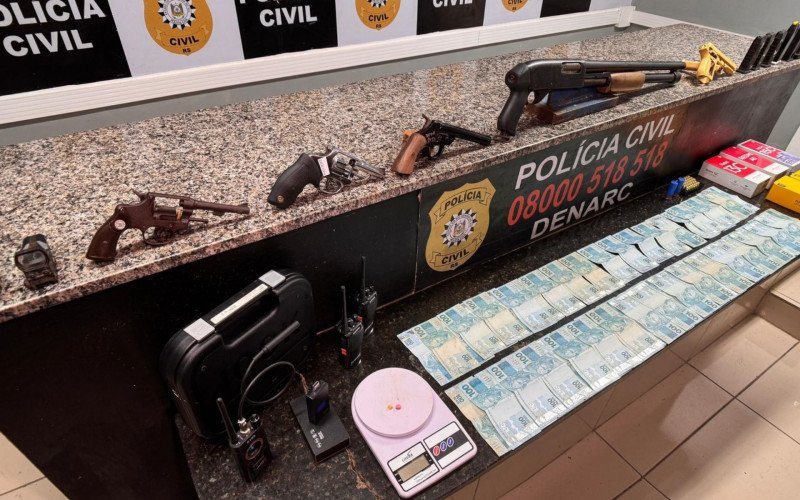 Operação da Polícia Civil prende grupo criminoso que atuava em imóveis no bairro Santo Afonso, em Novo Hamburgo