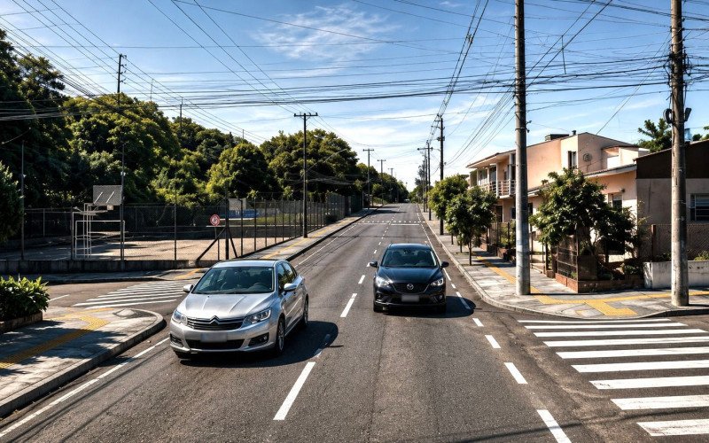 Projeções da Prefeitura de Ivoti para quando obras de duplicação das avenidas Castro Alves e trecho da Olavo Bilac estiverem prontas