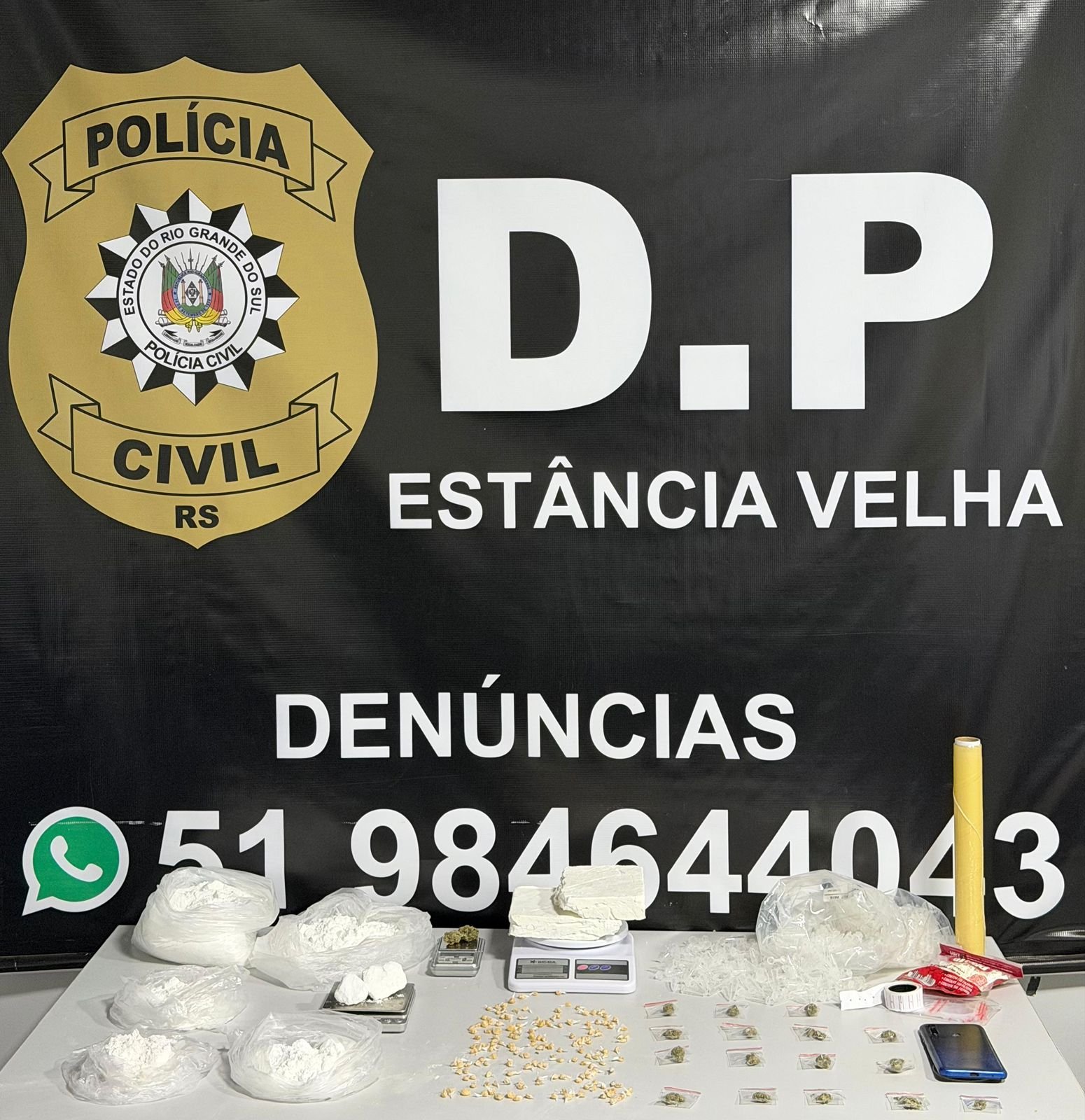 Casa desabitada em S&atilde;o Leopoldo era dep&oacute;sito de droga