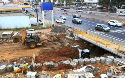 Túnel da Domingos Martins chega a 45% da obra concluída segundo o Dnit