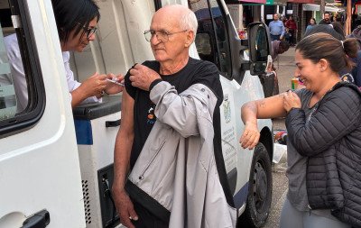 Imunizante da gripe é liberado para toda a população com Blitz da Vacinação em São Leopoldo