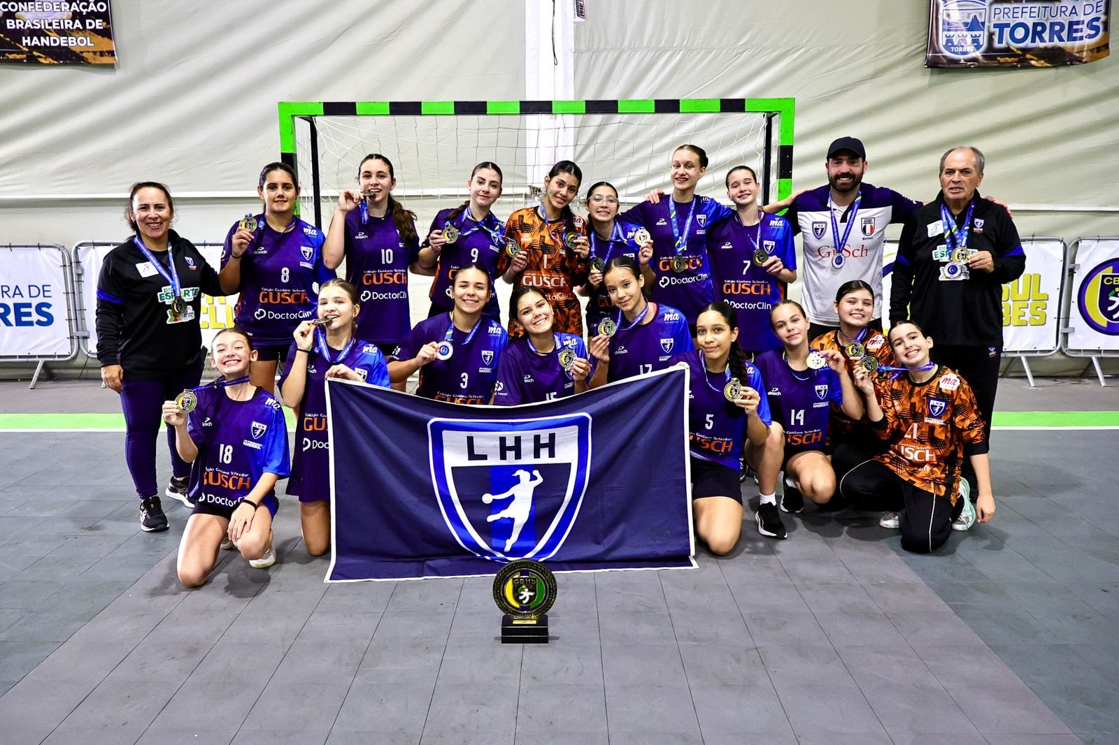 LHH/GuSch conquista t&iacute;tulo da Ta&ccedil;a Sul Infantil e garante vaga no Brasileiro