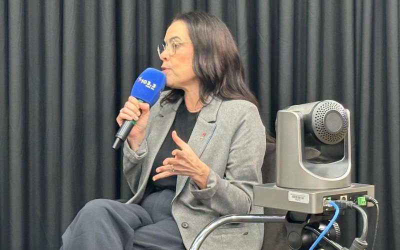 Juliana Brizola em entrevista na Central Grupo Sinos de Eleições | abc+