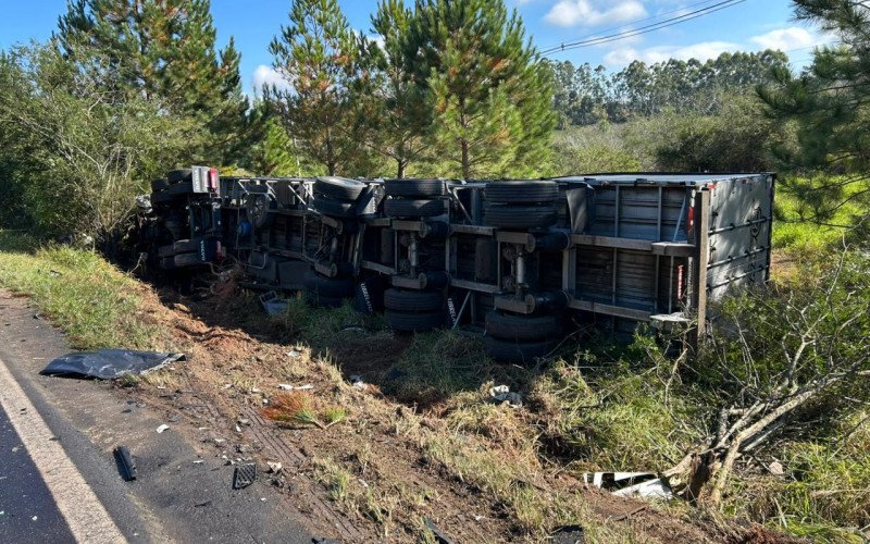 Acidente na RS-239 deixou uma pessoa morta em Taquara