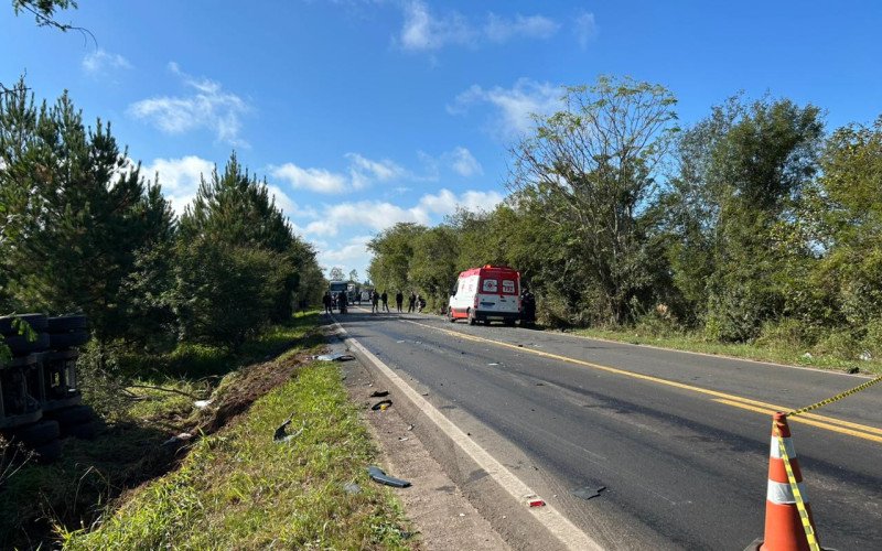 Acidente na RS-239 deixou uma pessoa morta em Taquara