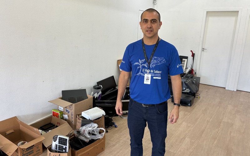 Marcelo Oliveira Caetano é o  responsável pelo Sistema de Gestão Ambiental da Unisinos