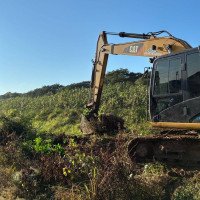 Começam as obras de proteção contra as cheias na comunidade Steigleder