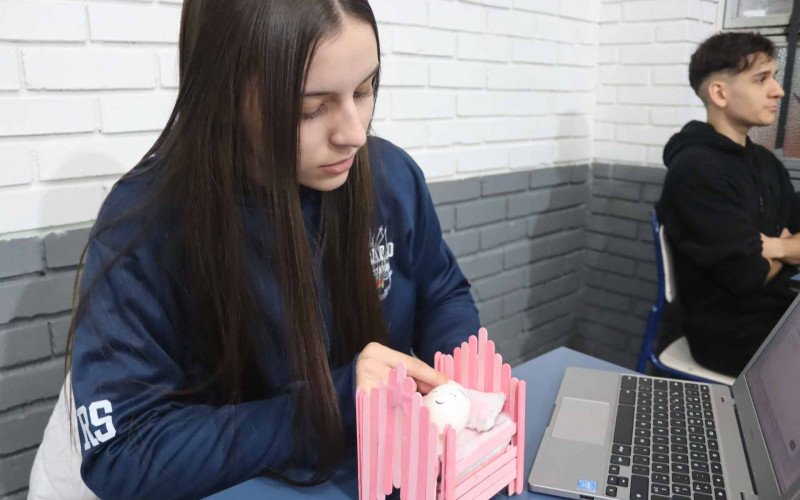 Projeto Bebê Ovo desenvolvido com os alunos do 3º ano do ensino médio da Escola Osvaldo Aranha